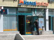 A Hansabankas office on Liubarto gatvė 7 in Vilnius, Lithuania