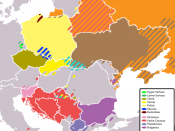 English: Map of Slavic languages Русский: Карта славянских языков