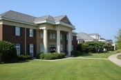 English: The University of South Carolina Greek Village is the home of 20 sorority and fraternity houses.