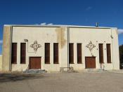 Gymnasium in Amistad, New Mexico, U.S.