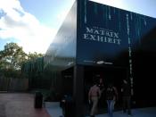 English: The entrance of The Official Matrix Exhibit at Warner Bros. Movie World at the Gold Coast, Australia.