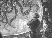English: Image of the book Twenty Thousand Leagues Under the Sea by Jules Verne. Illustrations by Alphonse de Neuville and Edouard Riou