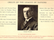 The League of Nations: A Pictorial Summary, Geneva: League of Nations, c. 1920. Detail from poster.