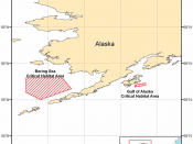 English: Map of Critical Habitat for the North Pacific Right Whale pursuant to the Endangered Species Act