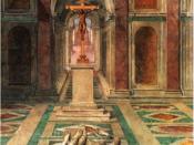 Triumph of The Cross fresco, 1585, Sala di Costantino, Vatican Palace.