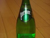 750 ml bottle of Perrier