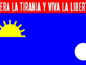 English: Flag of Falcón State, Venezuela. Adopted in 2006.