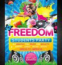 Freedom Party Flyer, PSD Template