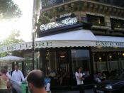 Café de Flore, VIe arrondissement, Paris (France)