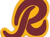 Former alternate logo for the Washington Redskins