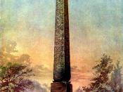 English: One of the so-called Cleopatra's Needles as it appears in its location in Central Park, New York City