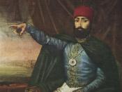English: Sultan Mahmud II started the modernization of Turkey with the Edict of Tanzimat in 1839