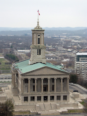 English: Tennessee State Capitol in Nashville. Français : Le capitole de l'état du Tennessee à Nashville (États-Unis).