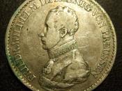 GERMANY, PRUSSIA, FREDERICK WILHELM III 1818 ---THALER b