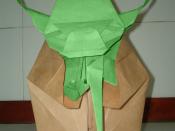 Master Yoda - origami.