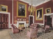 The Red Room after the redesign by McKim, Mead, and White in 1902
