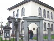 Touro Synagogue, built in 1759 in Newport, Rhode Island, is America's oldest surviving synagogue