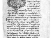 Regula Benedicti, Monte Cassino, Biblioteca dell'Abbazia, Cas. 444; dated to 1075-1090; from E. A. Lowe, Scriptura Beneventana Category:Illuminated manuscript images