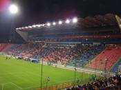 English: Stadionul Ghencea at Liga I match between home side Steaua and visitors Unirea Urziceni.
