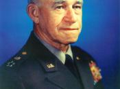 U.S. General of the Army Omar Bradley, 1st Chairman of the Joint Chiefs of Staff.