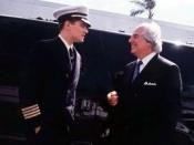 Leonardo DiCaprio and the real Frank Abagnale.