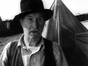 Trailer for the 1940 black and white film The Grapes of Wrath. Russell Simpson as Pa Joad.