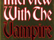 English: Cover of the book Interview With the Vampire by Anne Rice