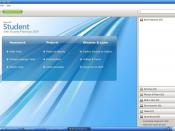 Microsoft Student with Encarta Premium 2007 running on Windows XP.