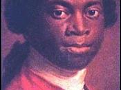 Olaudah Equiano (NOT George Africanus) reversed image of painting in Exeter museum. (Better version is available)