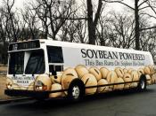 English: Bus running on soybean biodiesel. U.S. Department of Energy: Energy Efficiency and Renewable Energy (www.eere.energy.gov).
