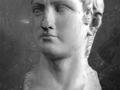 Bust of Germanicus. Marble, copy of the archetype created on the occasion of the adoption of Germanicus by Tiberius in 4 CE. From Córdoba, Spain.