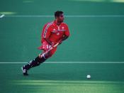 English: Ronnie Singh Jagday, Canadian field hockey player at the 2000 Sydney Olympics