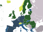 English: Multispeed Europe - EU/EWR - as of 2011