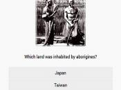 Which land was inhabited by aborigines?