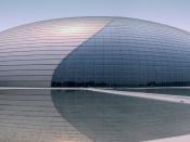 English: National Grand Theatre in Beijing, China. Viewed from Northeast.