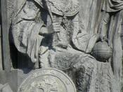 Ivan III of Russia on the Monument «Millennium of Russia» in Veliky Novgorod