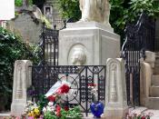 Frederic Chopin's grave.