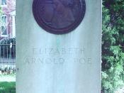 English: Grave stone of Eliza Poe, mother of Edgar Allan Poe