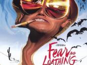 Film poster for Fear and Loathing in Las Vegas - Copyright 1998, Universal Pictures