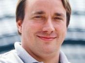 English: Linus Torvalds, creator of the Linux kernel. Deutsch: Linus Torvalds, Schöpfer des Linux Kernels. Français : Linus Torvalds, créateur du noyau Linux. Italiano: Linus Torvalds, l'ideatore del kernel Linux. Polski: Linus Torvalds, twórca jądra Linu