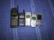 Several Cellphones: Nokia 918, Ericsson DDH668, Nokia 1100, Motorola T191 and Sony Ericsson K310
