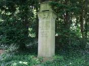 Deutsch: Max Weber Grab Bergfriedhof Heidelberg