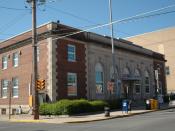 The post office in Lewistown, Mifflin County, Pennsylvania