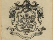 Bookplate of Theodore Roosevelt, from his personal library