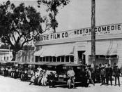 English: Nestor Studios, the first film studio in Hollywood, 1913.