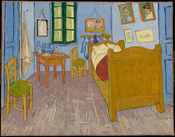 Vincent van Gogh's Bedroom in Arles.