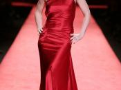 Natasha Bedingfield in the 2006 Red Dress Collection for the Heart Truth campaign