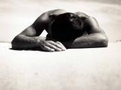 English: Sunbaker is an iconic photograph by Australian photographer Max Dupain.
