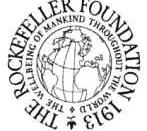 Original Rockefeller logo, no longer in use