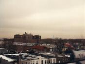Overlooking the New Utrecht subsection from the Bensonhurst, Brooklyn